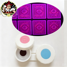 IR Contact Lenses for Luminous Marked Cards
