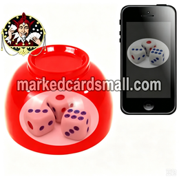 Dice Cheating Bowl with Hidden Camera