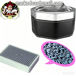 Ashtray with Poker Camera for Barcode Cards
