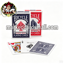 Rider Back Marked Bicycle Cards Magic