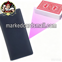 Leather Wallet Playing Cards Scanner