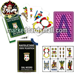 Dal Negro Napoletane Microchips Playing Cards Poker