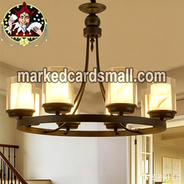 Poker Table Lamp with Long Distance Spy Camera