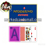 Modiano Super Fiori Marked Playing Cards
