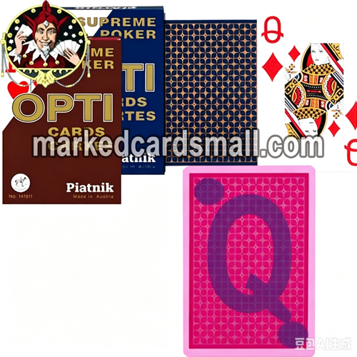 Piatnik OPTI Contact Lenses Marked Magic Decks For Poker