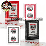 Modiano WSOP Infrared Ink Playing Cards for Cheat Poker Contact Lenses