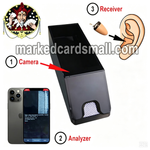 Baccarat Dealing Shoe Cheat Device for Poker Scanning System