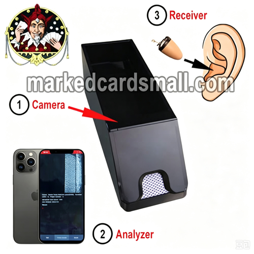Baccarat Dealing Shoe Cheat Device for Poker Scanning System