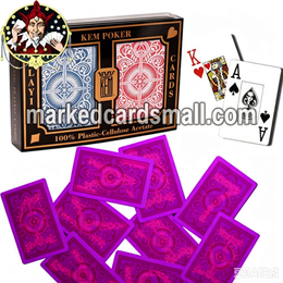 KEM Arrow Blue & Red Marked Card Deck