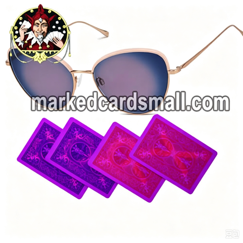 Quality Marked Playing Cards With Glasses For Cheating