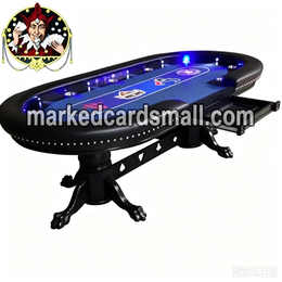 Poker Table with Cameras for Gambling Cheating