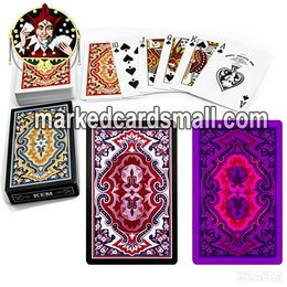 KEM Paisley Plastic Marking Cards For Poker Gamble Cheat