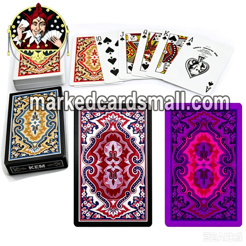 KEM Paisley Plastic Marking Cards For Poker Gamble Cheat
