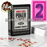 Modiano WSOP Infrared Ink Playing Cards for Cheat Poker Contact Lenses