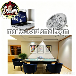 Poker Table Lamp with Long Distance Spy Camera