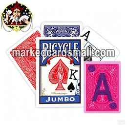 Bicycle Jumbo Marked Magic Cards for Contact Lenses