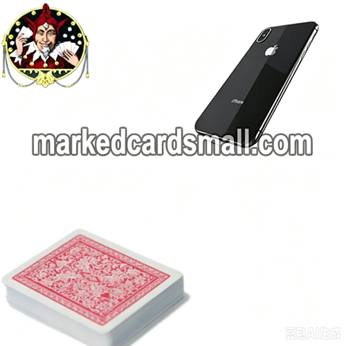 iPhone Scanning Camera Marked Cards Detector