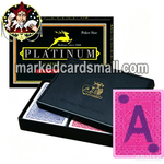 Modiano Platinum Acetate IR Conact Lenses Marked Deck