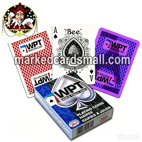 Bee WPT Luminous Ink Marked Playing Cards