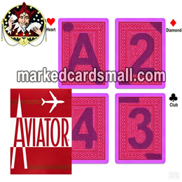 Aviator Cheating Cards with Invisible Ink Markings