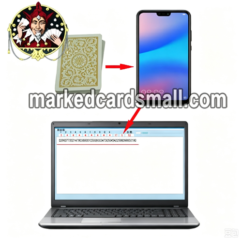 Gambling Phone Poker Analyzer for Reading Original Cards