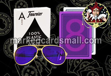 Fournier marked playing cards for glasses