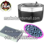 Ashtray with Poker Camera for Poker Analyzer to Scan Cards