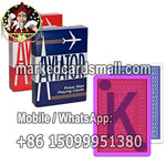 US Aviator invisible ink marked cards