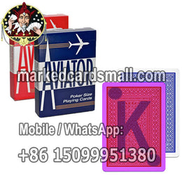 US Aviator invisible ink marked cards