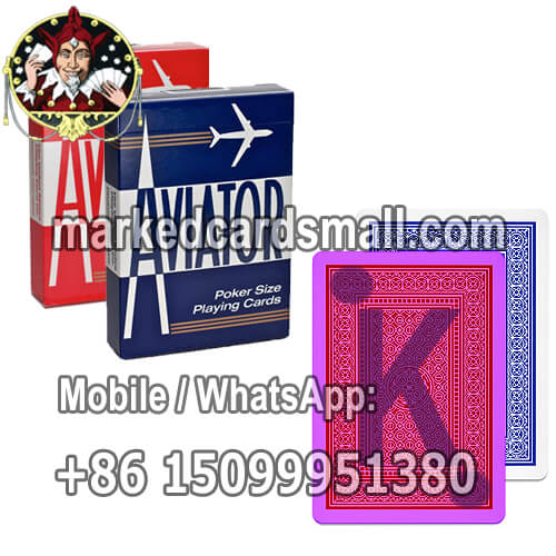 US Aviator invisible ink marked cards