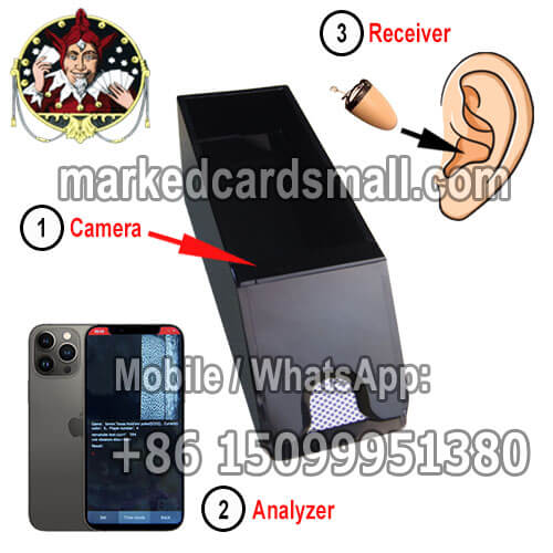 Dealer Shoe and Poker Analyzer Baccarat Cheating Devices