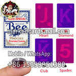 Bee Pinochle Cheating Playing Cards for Contact Lenses