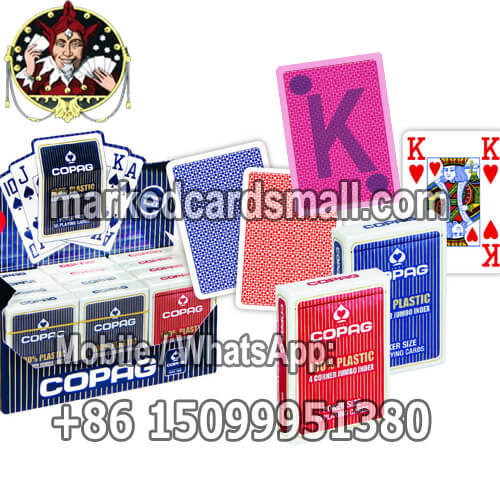 Copag 4 Corner Jumbo Index Luminous Ink Marked Cards