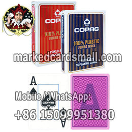 Copag Jumbo Face Magic Marked Cards in Casino