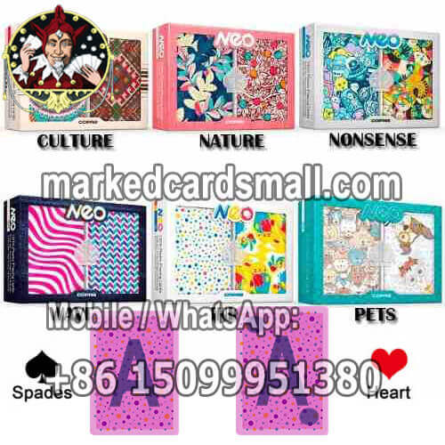 Copag Neo invisible ink marked poker playing cards