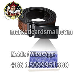 Leather Belt Poker Camera with Long Distance Lens