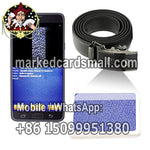 Leather Belt poker scanner with Long Distance Camera