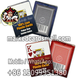 Lion Juice Marked Cards with Invisible Ink