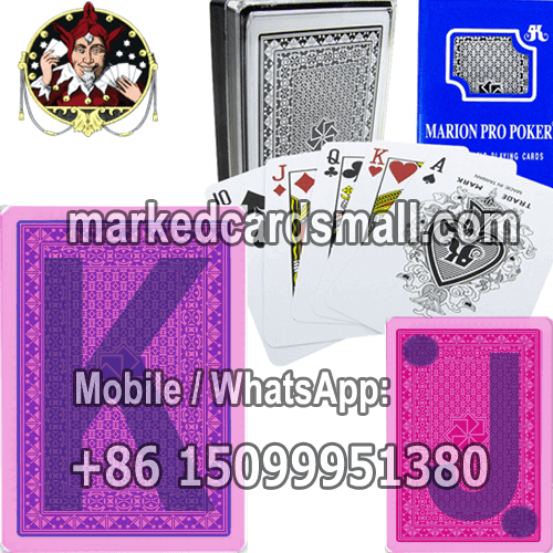 Marion Pro Marked Playing Cards