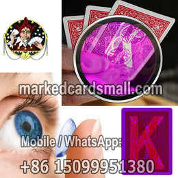 De gasten Gooi Eindeloos Cheating Cards Lenses to See Through Playing Cards