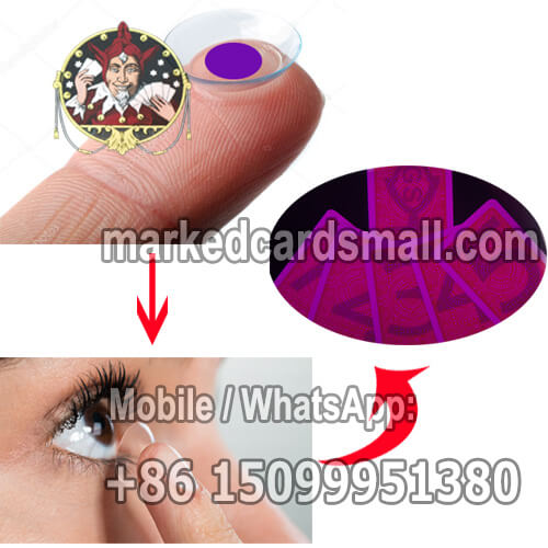 Marked Playing Cards Contact Lenses