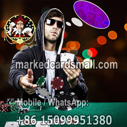 Marked Playing Cards with Infrared Sunglasses