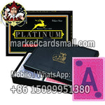 marked card modiano platiunm 4 index