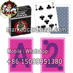 NTP marked poker cards for contact lenses