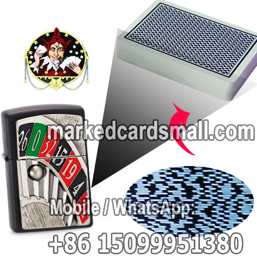 Zippo Lighter Camera for Scanning Marked Cards