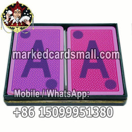a plus invisible ink marked playing cards