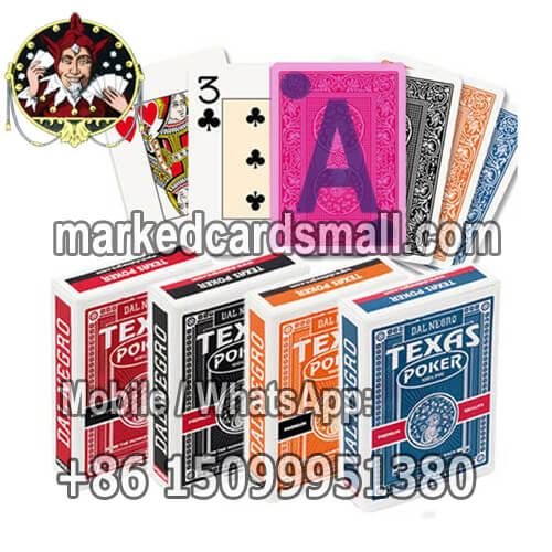 dal negro texas holdem marked cards poker