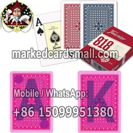 fournier 818 marked cards with invisible ink