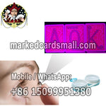 infrared contact lenses to see marked playing cards