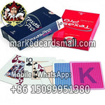 juego plastic texas pro juice marked cards deck